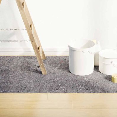 vidaXL Rutschfestes Malervlies 515 cm 280 g/m² Grau