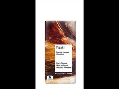 Vivani 6x Dunkle Nougat Gianduja 100g