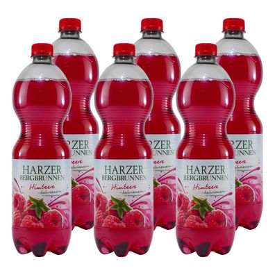 Harzer Bergbrunnen Himbeer-Brause (6 x 1,0L )