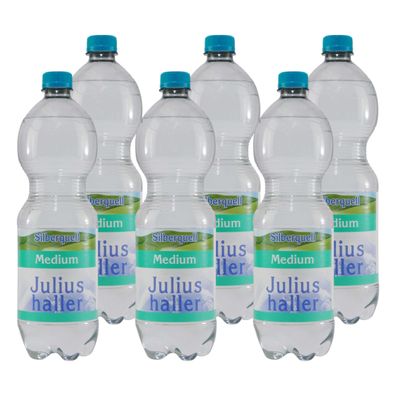 Silberquell Juliushaller -Medium- (12 x 1,0L)