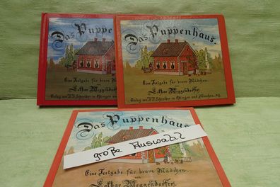 Puppenhaus Lothar Meggendorfer §D Pop-UP Bilderbuch JFS Schreiber Esslinger Reprint