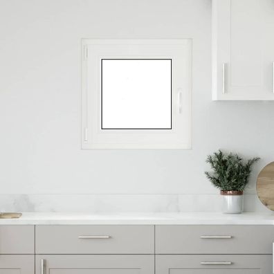 vidaXL Kellerfenster "RISOR" 50x50 cm Drehkipp DIN Links Anthrazit