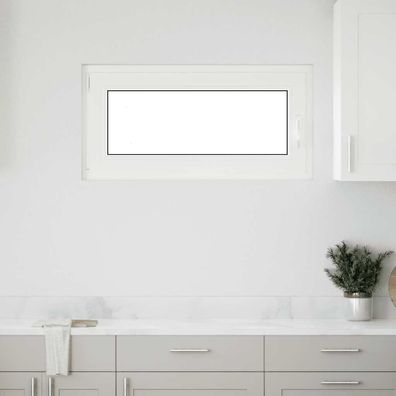 vidaXL Kellerfenster "RISOR" 100x50 cm Drehkipp DIN Links Anthrazit
