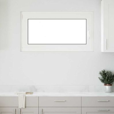 vidaXL Kellerfenster "RISOR" 110x50 cm Drehkipp DIN Links Anthrazit