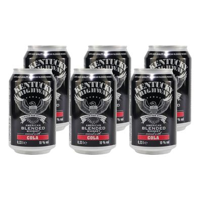 Kentucky Highway Whiskey + Cola (24 x 0,33L)