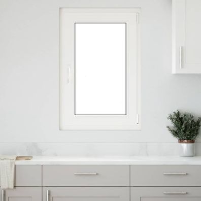 vidaXL Kellerfenster "RISOR" 60x80 cm Drehkipp DIN Links Anthrazit