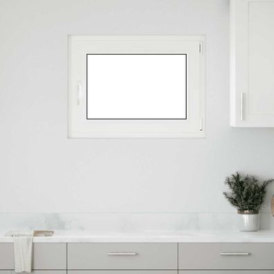 vidaXL Kellerfenster "RISOR" 90x70 cm Drehkipp DIN Rechts Anthrazit
