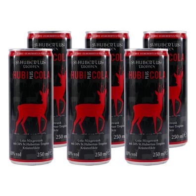 St. Hubertus Tropfen Hubi+Cola (12 x 0,25L)