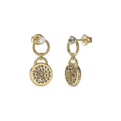 Guess - JUBE03130JWYGT/U - Ohrstecker - Damen - Edelstahl und Zirkonia