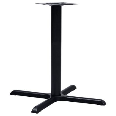 vidaXL Bistrotisch-Gestell Schwarz 76x76x72 cm Gusseisen
