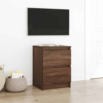 vidaXL TV-Schrank Braun Eichen-Optik 40x35x54 cm Holzwerkstoff