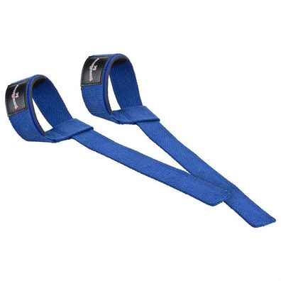 1 Paar Zughilfen Zughilfe leicht Griffhilfen Straps Gewichtheben blau