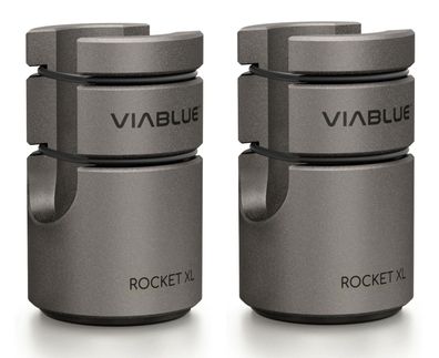 Viablue ROCKET XL / HighEnd Cable Lifter / granite / 2 Stück / Kabelentkopplung