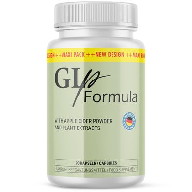GLp Formula Kapseln | Für Ihren gesunden Lifestyle | Für Männer und Frauen | 90 Stk