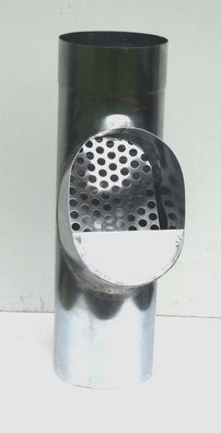 Laubabscheider aus Titanzink, Durchmesser 120 mm