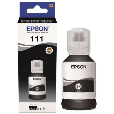 Original Epson 111 T03M1 C13T03M140 Tintenflasche schwarz