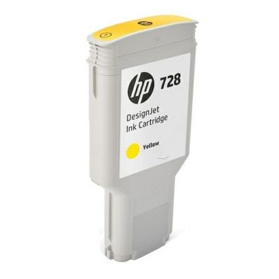 Original HP 728 F9K15A Tinte gelb