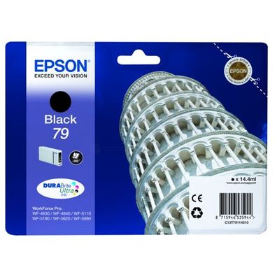 Original Epson 79 T7911 C13T79114010 Tinte schwarz