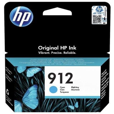 Original HP 912 3YL77AE Tinte cyan