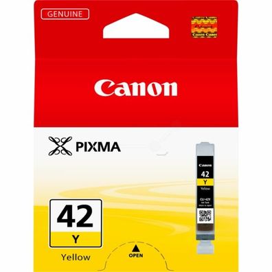 Original Canon CLI-42 Y 6387B001 Tinte gelb