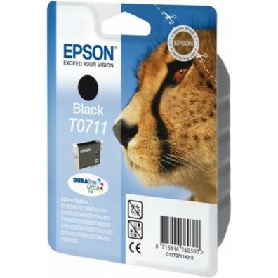 Original Epson T0711 C13T07114012 C13T07114022 Tinte schwarz