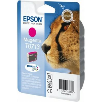 Original Epson T0713 C13T07134012 C13T07134022 Tinte magenta