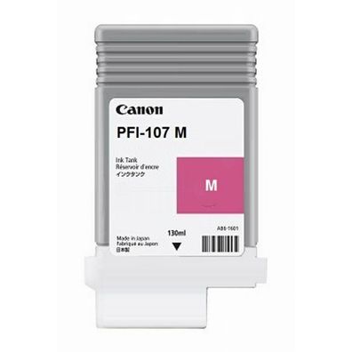 Original Canon PFI-107 M 6707B001 Tinte magenta