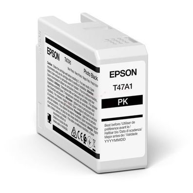 Original Epson T47A1 C13T47A100 Tinte schwarz