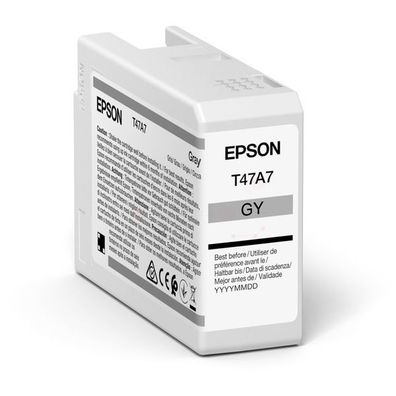 Original Epson T47A7 C13T47A700 Tinte grau