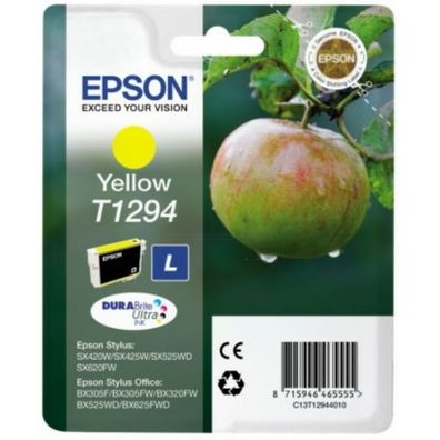 Original Epson T1294 C13T12944012 C13T12944022 Tinte gelb