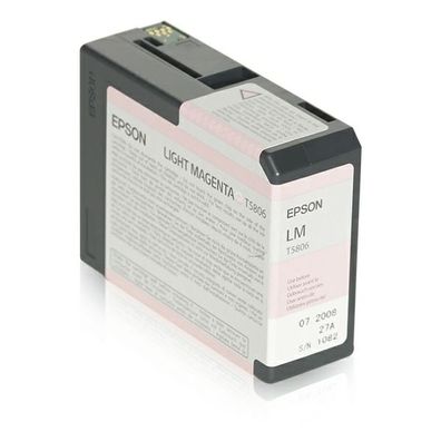 Original Epson T5806 C13T580600 Tinte photo magenta