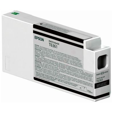 Original Epson T6361 C13T636100 Tinte photo schwarz