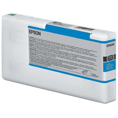 Original Epson T6532 C13T653200 Tinte cyan