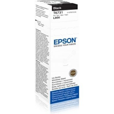 Original Epson T6731 C13T67314A Tintenflasche schwarz