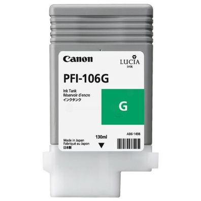 Original Canon PFI-106 G 6628B001 Tinte grün