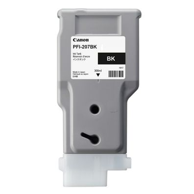 Original Canon PFI-207 BK 8789B001 Tinte schwarz