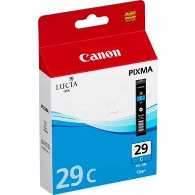 Original Canon PGI-29 C 4873B001 Tinte cyan