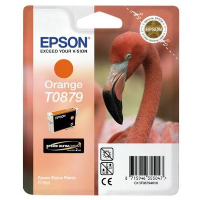 Original Epson T0879 C13T08794010 Tinte orange