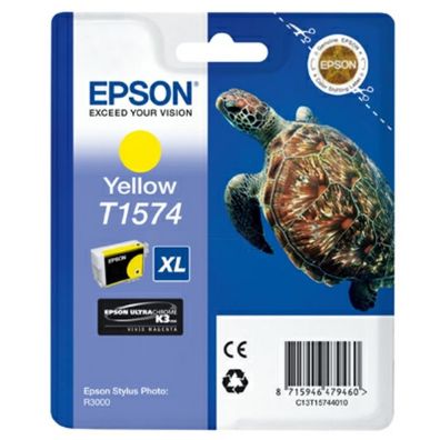 Original Epson T1574 C13T15744010 Tinte gelb
