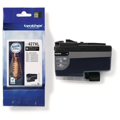 Original Brother LC-427XL LC-427XLBK Tinte schwarz
