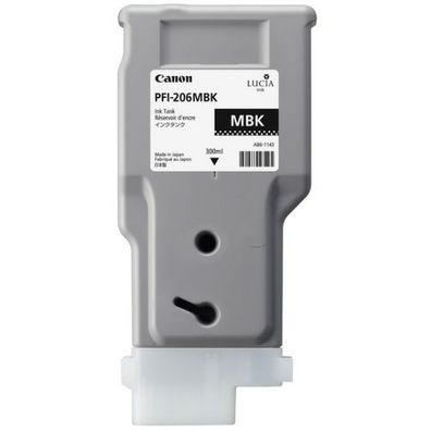 Original Canon PFI-206MBK 5302B001 Tinte matt schwarz