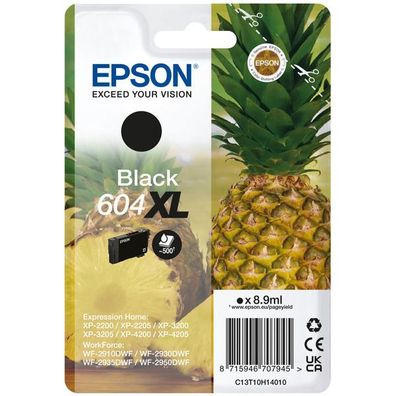 Original Epson 604XL T10H1 C13T10H14010 Tinte schwarz