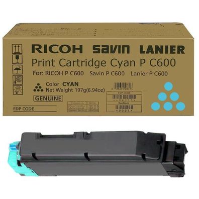 Original Ricoh 408315 Toner cyan
