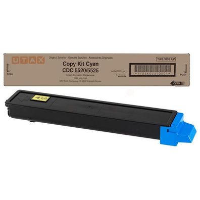 Original Utax 652511011 Toner cyan