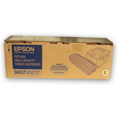 Original Epson 0437 C13S050437 S050437 Toner schwarz