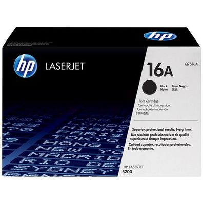 Original HP 16A Q7516A Toner schwarz