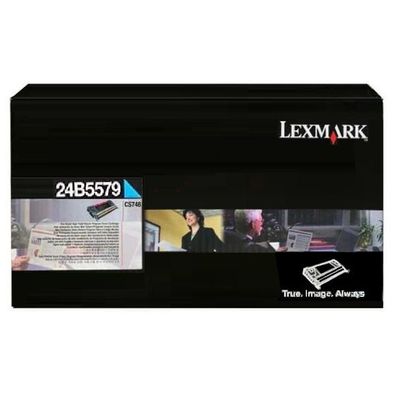 Original Lexmark 24B5579 024B5579 Toner cyan