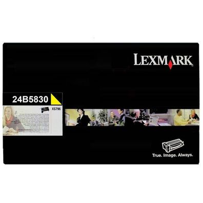 Original Lexmark 24B5830 024B5830 Toner gelb
