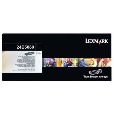 Original Lexmark 24B5860 024B5860 Toner schwarz