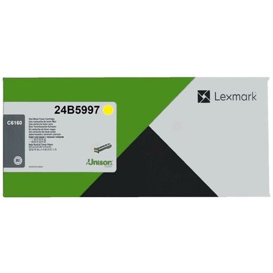 Original Lexmark 24B5997 024B5997 Toner gelb